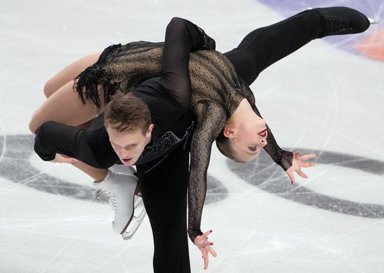 Russia Figure Skating Test Skates Pairs