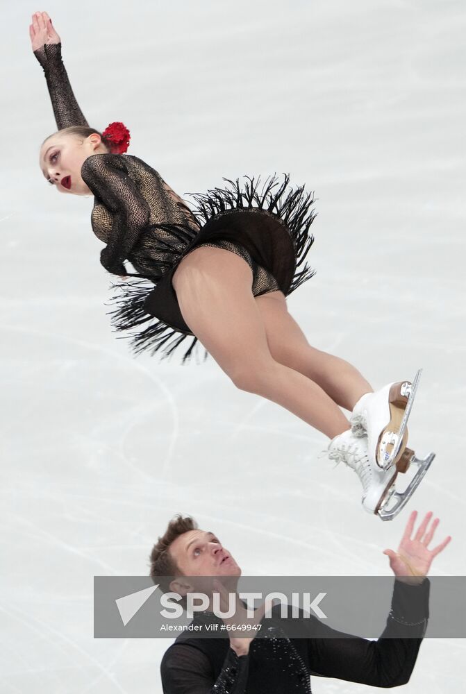 Russia Figure Skating Test Skates Pairs