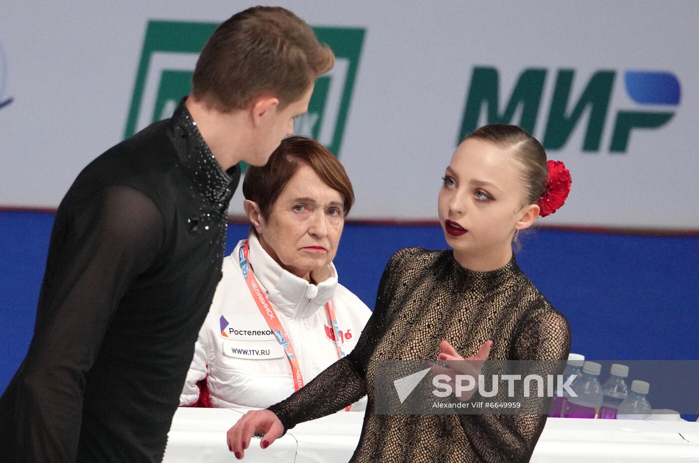 Russia Figure Skating Test Skates Pairs