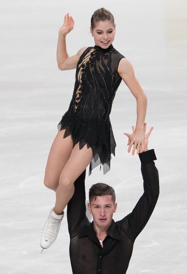 Russia Figure Skating Test Skates Pairs