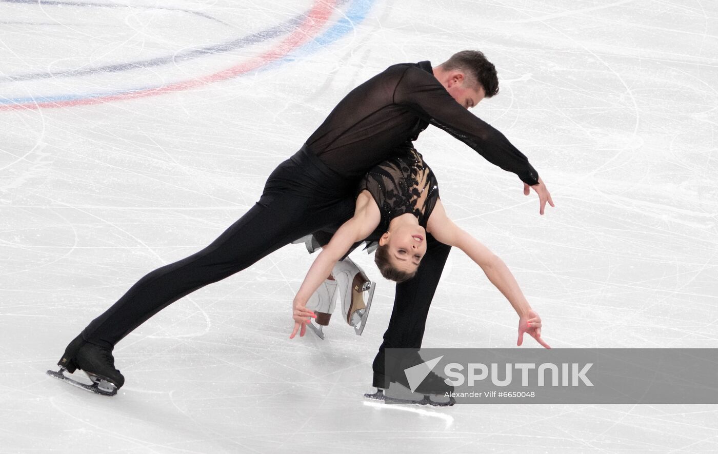Russia Figure Skating Test Skates Pairs