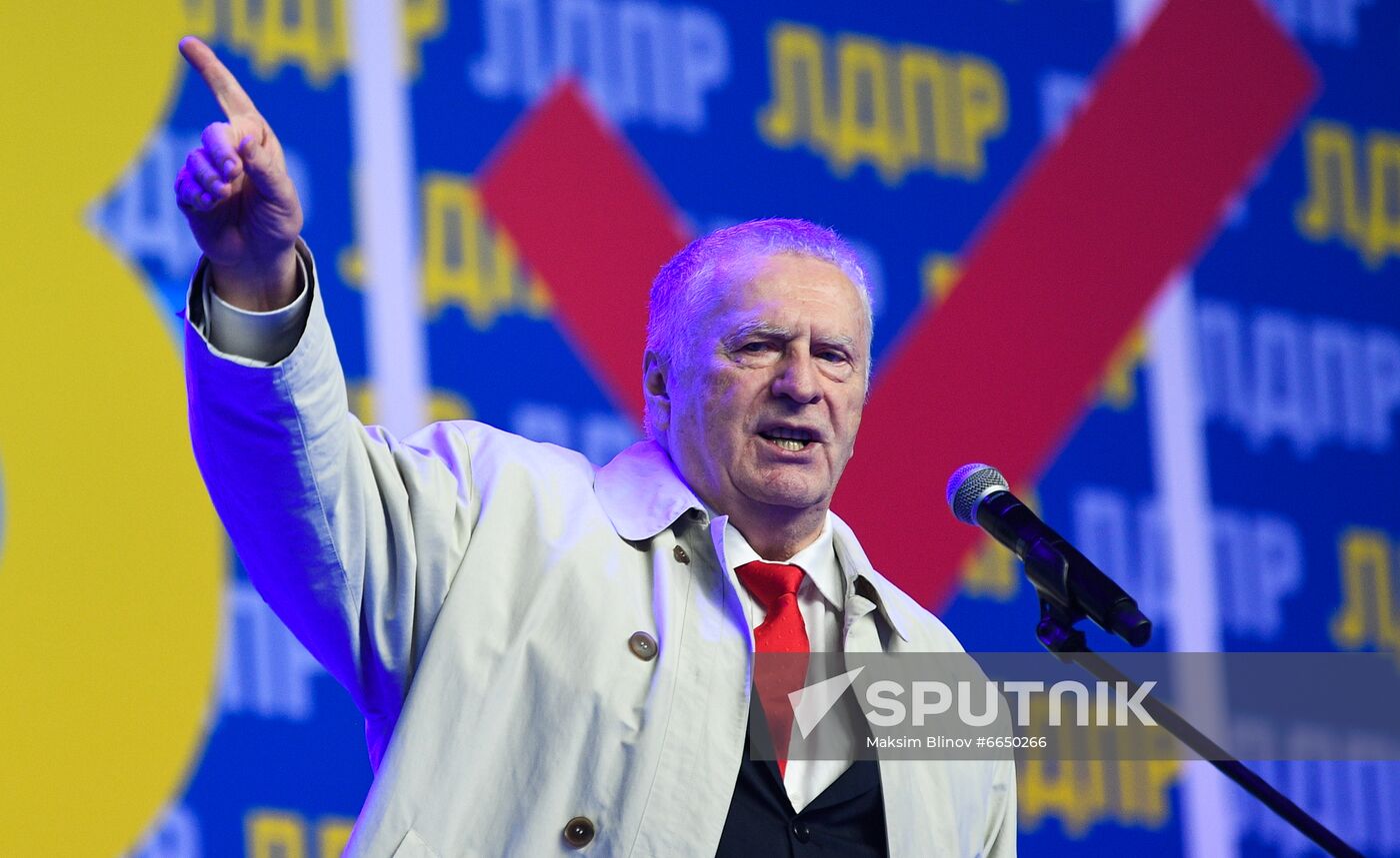Russia Liberal Democratic Party Convention