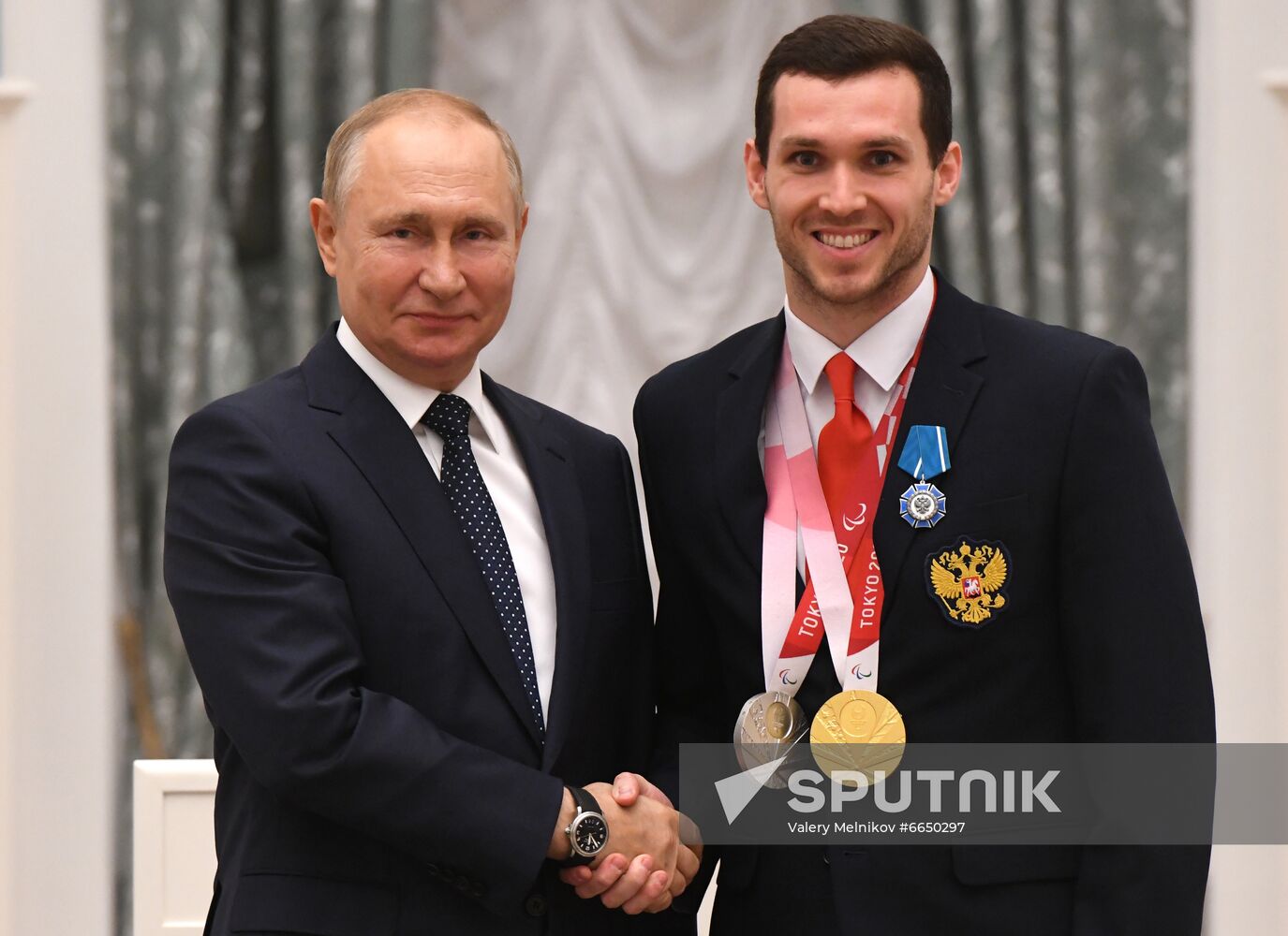 Russia Putin Russia Paralympics 2020 Medalists