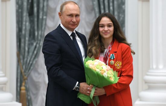 Russia Putin Russia Paralympics 2020 Medalists