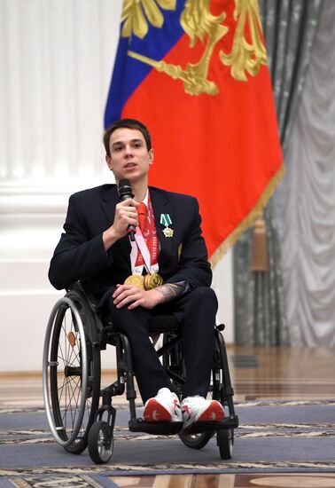 Russia Putin Russia Paralympics 2020 Medalists