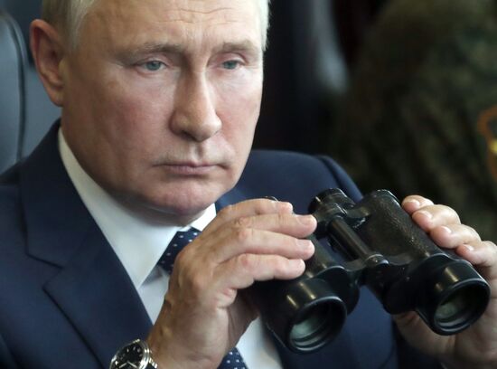 Russia Putin Military Drills
