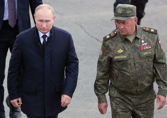 Russia Putin Military Drills