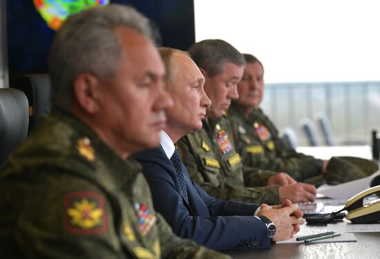 Russia Putin Military Drills