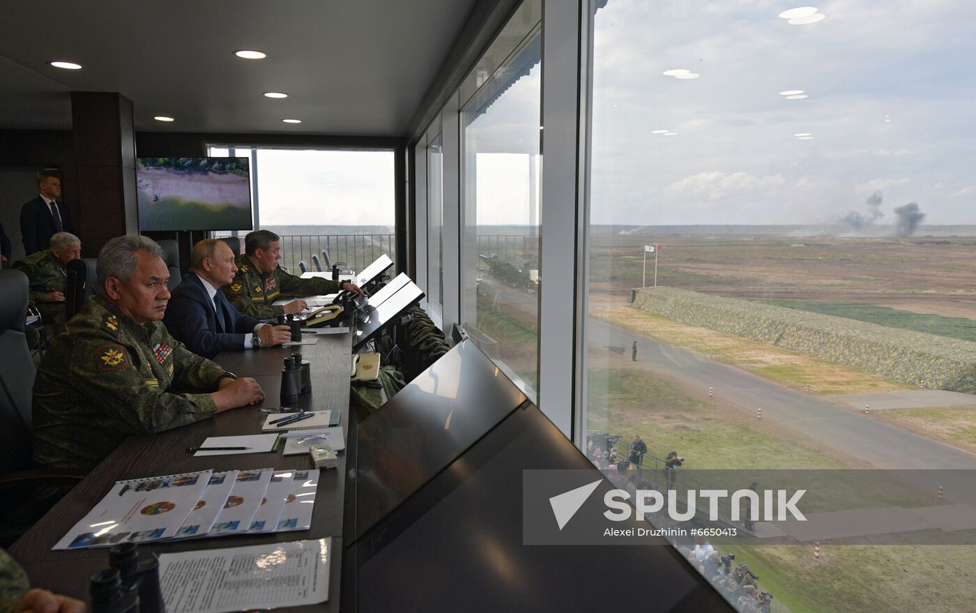 Russia Putin Military Drills