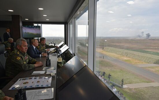 Russia Putin Military Drills