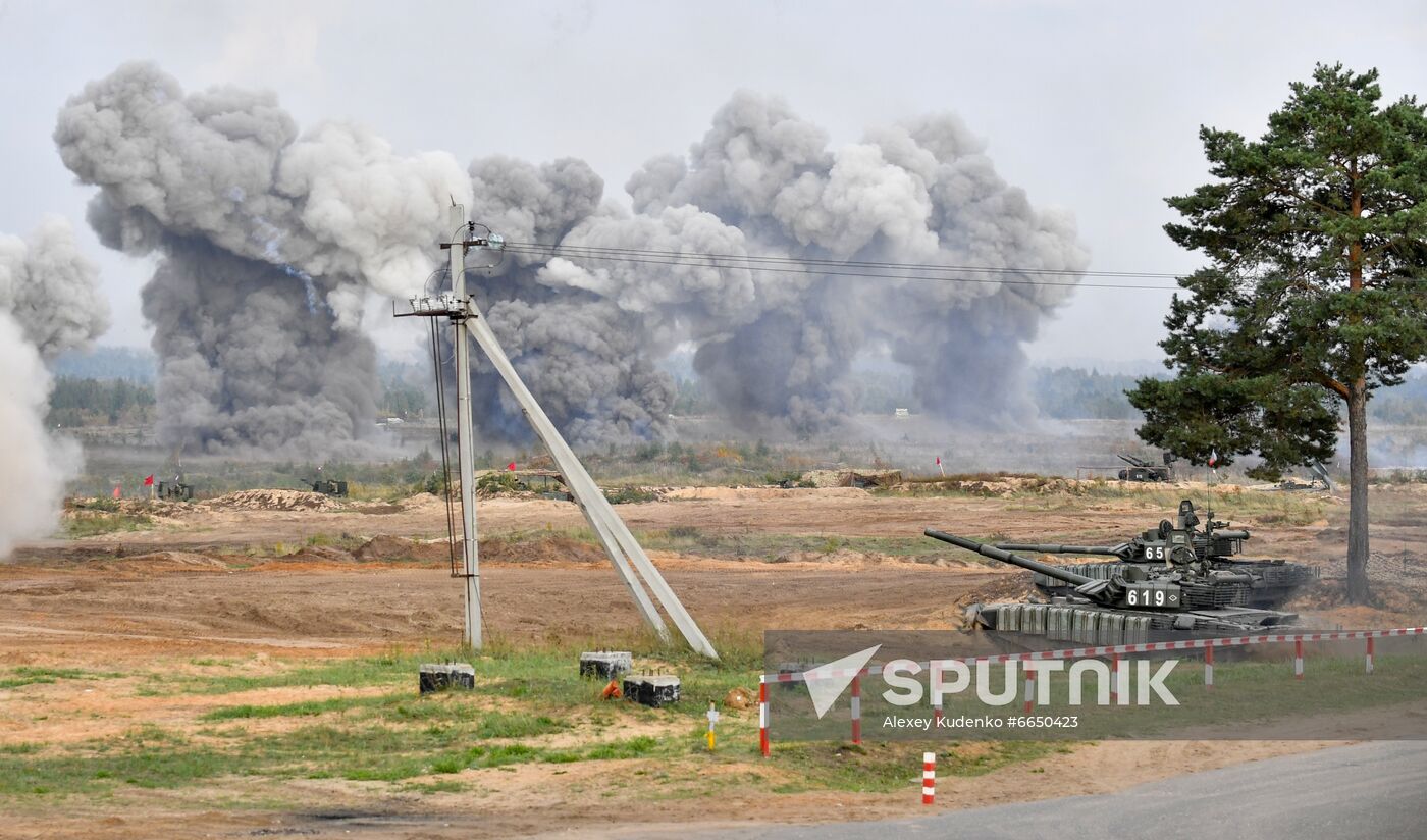 Russia Belarus Military Drills