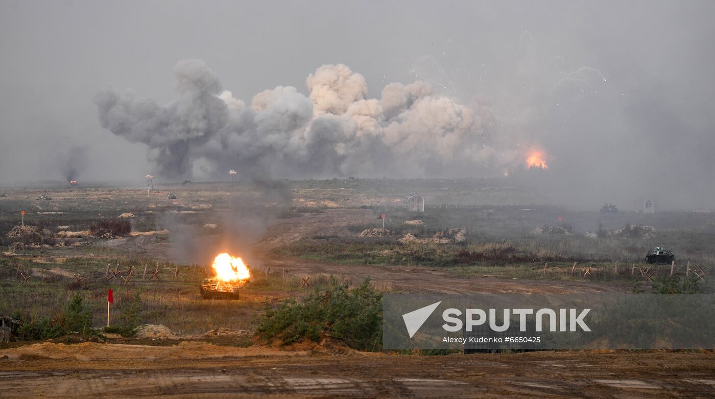 Russia Belarus Military Drills