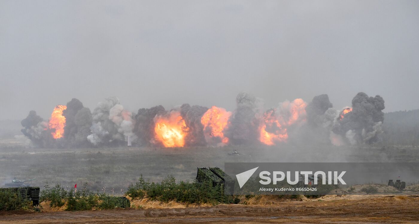 Russia Belarus Military Drills