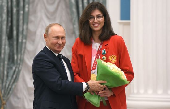 Russia Putin Russia Paralympics 2020 Medalists