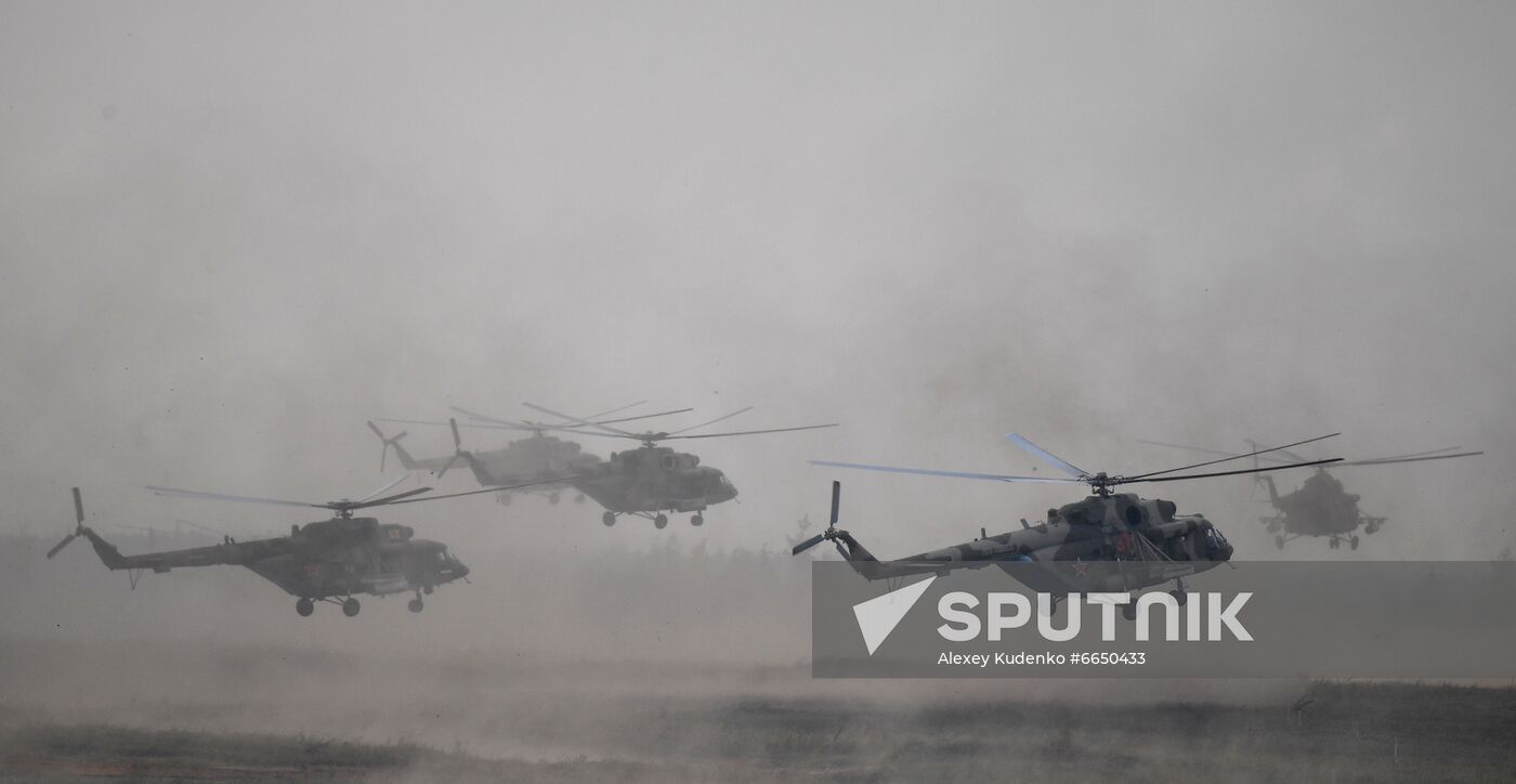 Russia Belarus Military Drills