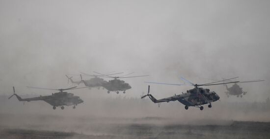 Russia Belarus Military Drills