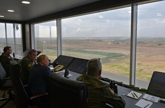Russia Putin Military Drills