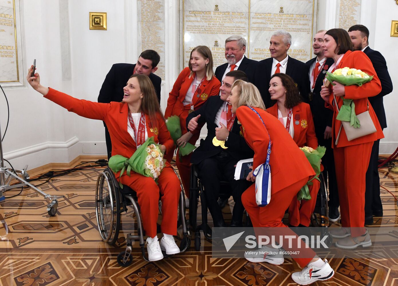 Russia Putin Russia Paralympics 2020 Medalists