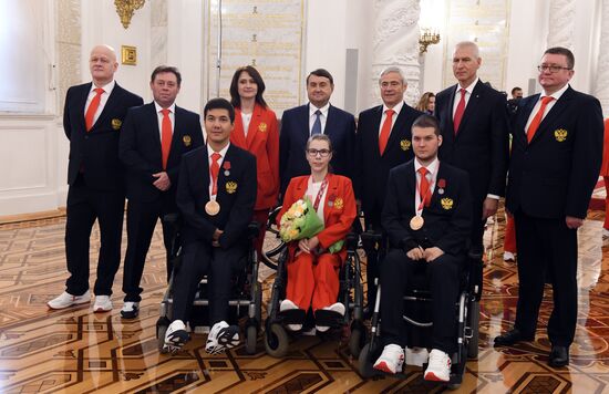 Russia Putin Russia Paralympics 2020 Medalists