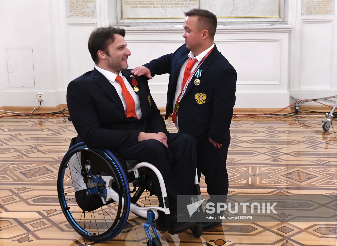 Russia Putin Russia Paralympics 2020 Medalists