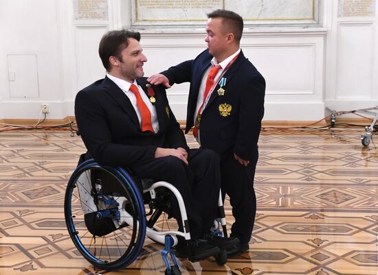 Russia Putin Russia Paralympics 2020 Medalists