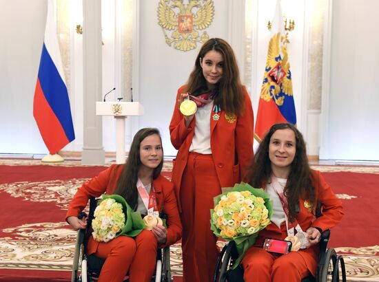 Russia Putin Russia Paralympics 2020 Medalists