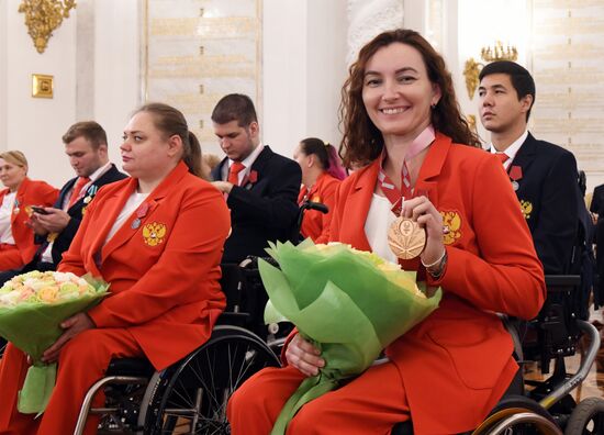 Russia Putin Russia Paralympics 2020 Medalists