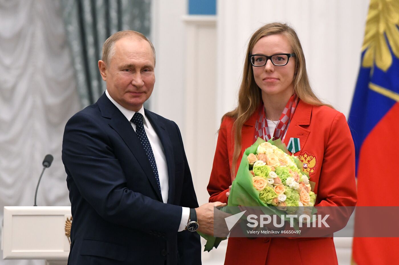 Russia Putin Russia Paralympics 2020 Medalists