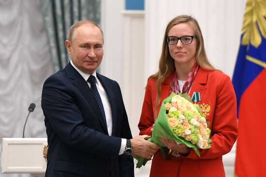 Russia Putin Russia Paralympics 2020 Medalists