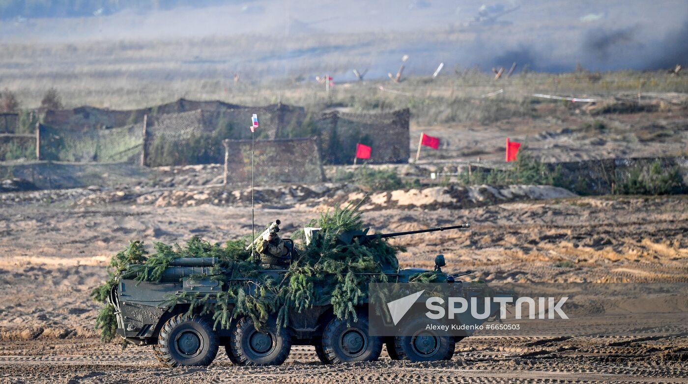 Russia Belarus Military Drills