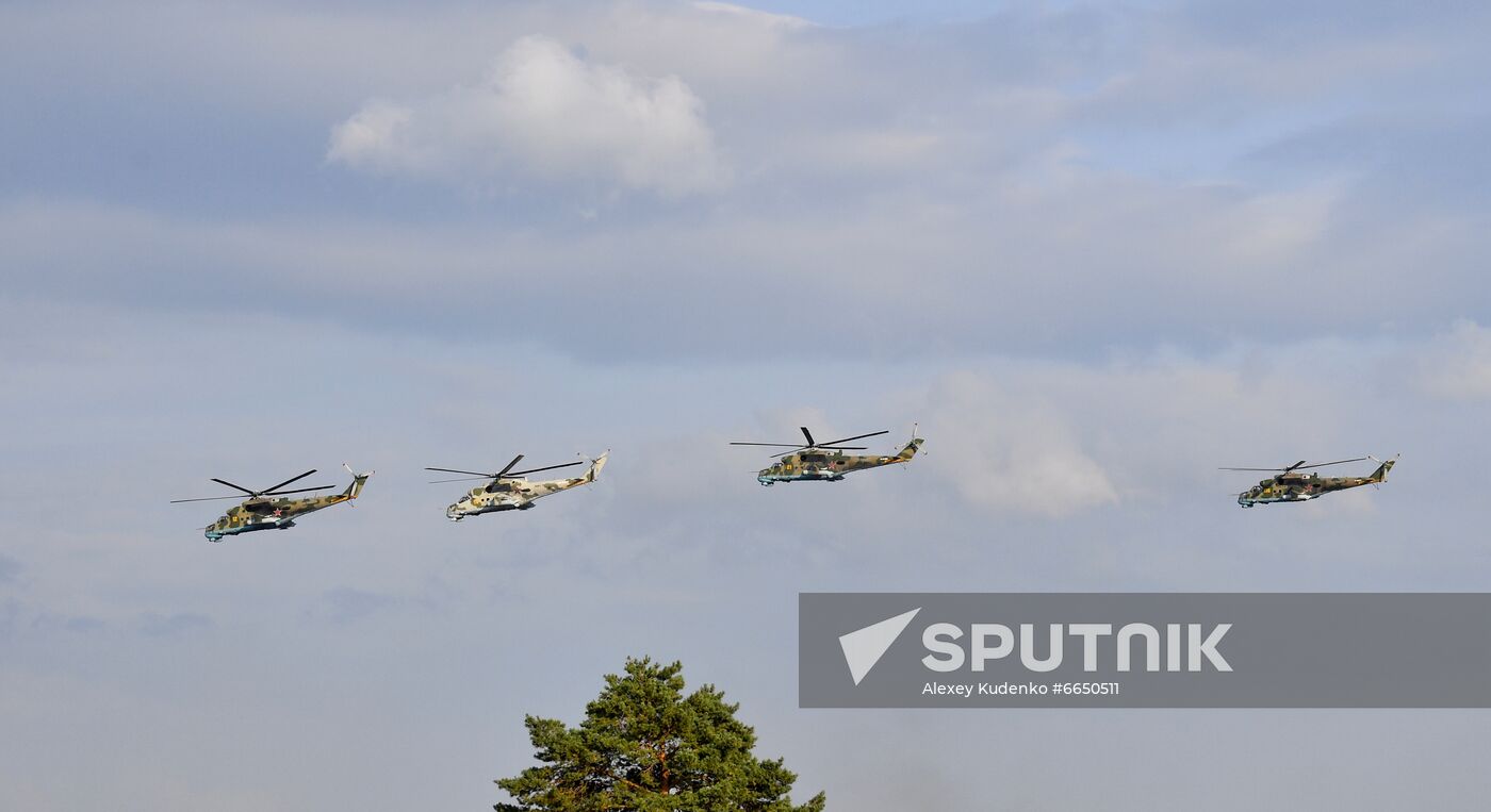 Russia Belarus Military Drills