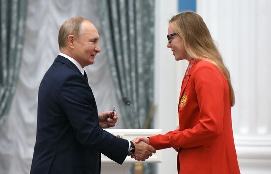 Russia Putin Russia Paralympics 2020 Medalists