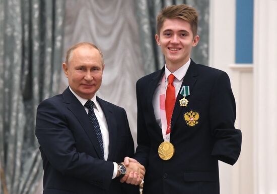 Russia Putin Russia Paralympics 2020 Medalists