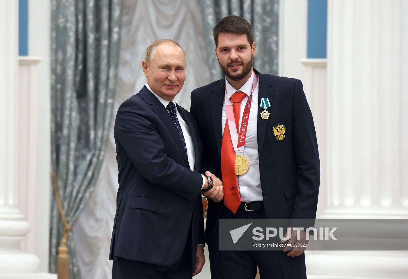 Russia Putin Russia Paralympics 2020 Medalists