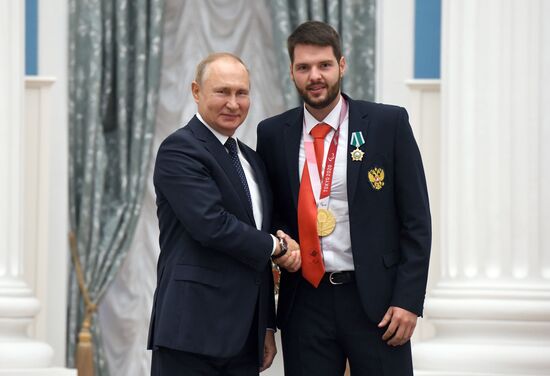 Russia Putin Russia Paralympics 2020 Medalists