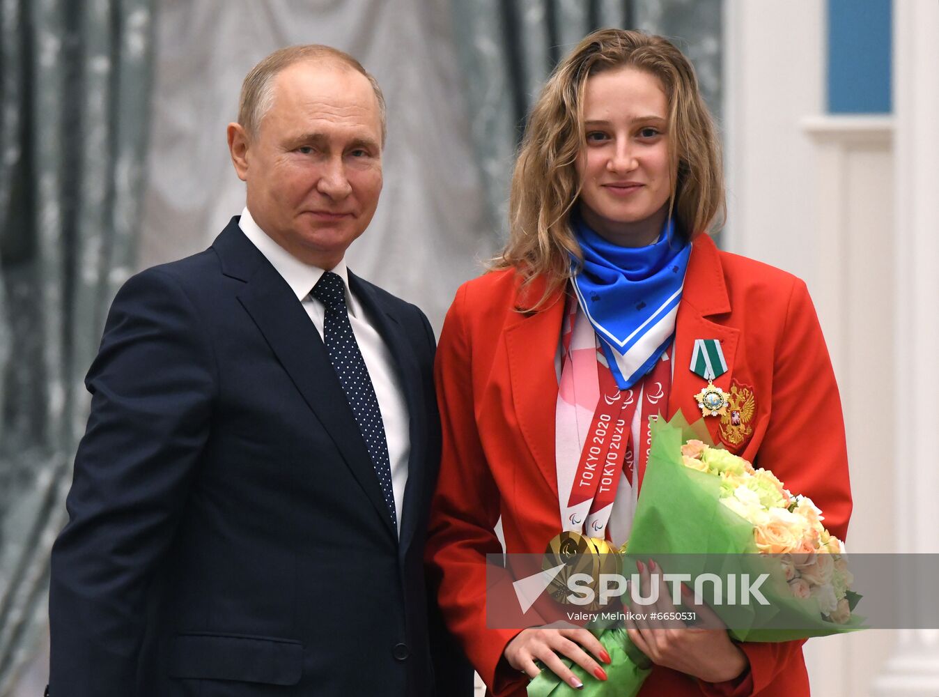 Russia Putin Russia Paralympics 2020 Medalists