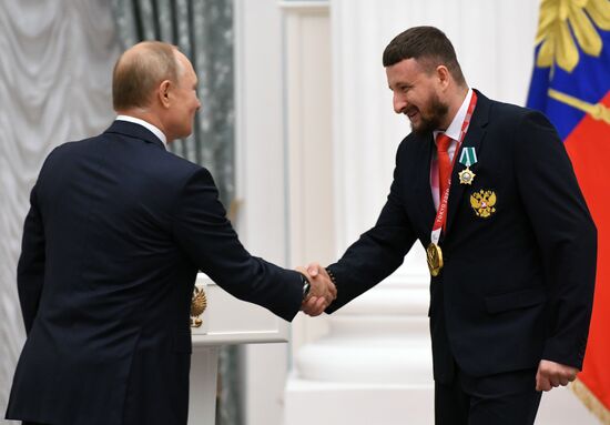 Russia Putin Russia Paralympics 2020 Medalists