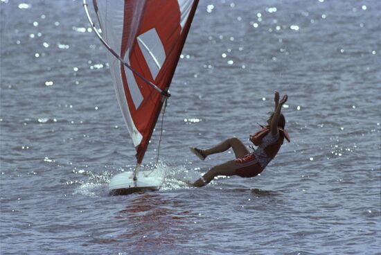 Windsurfing competition