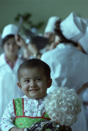 Children's surgery clinic in Dushanbe