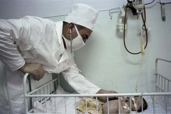 Children's surgery clinic in Dushanbe