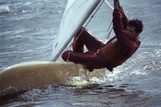 Windsurfing competition