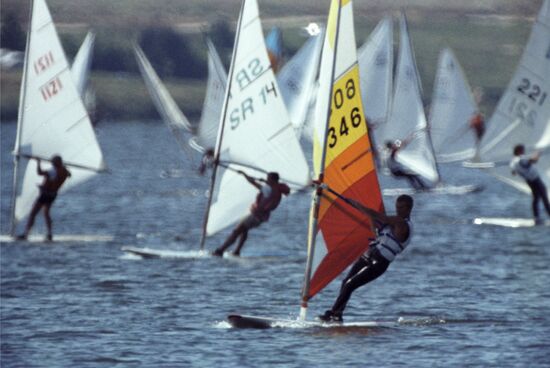 Windsurfing competition