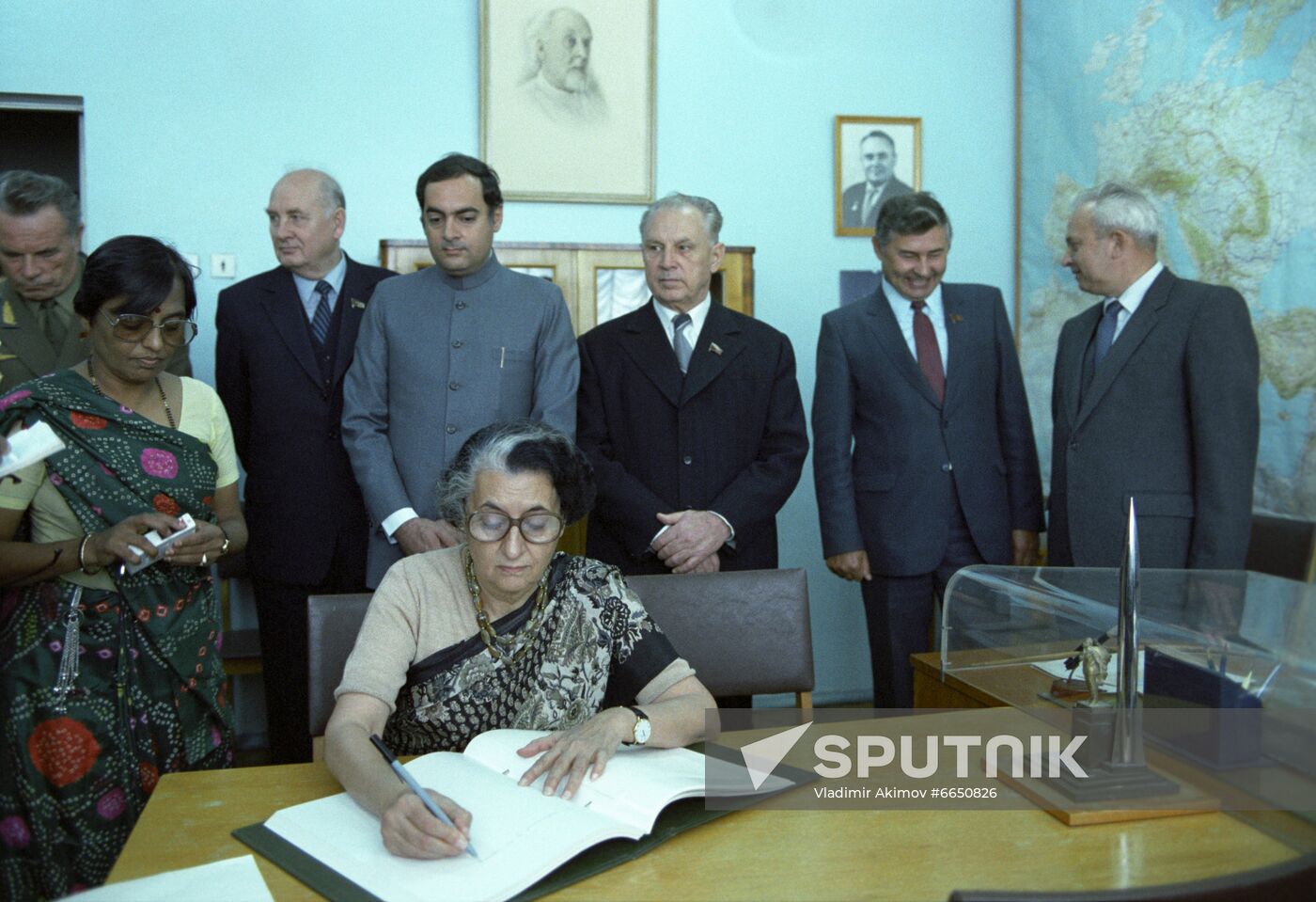 Indian Prime Minister Indira Gandhi's visit to USSR