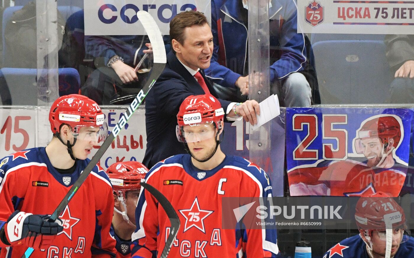 Russia Ice Hockey CSKA - Barys