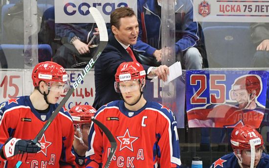 Russia Ice Hockey CSKA - Barys