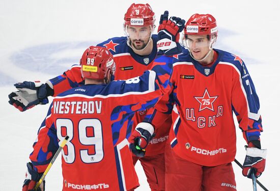 Russia Ice Hockey CSKA - Barys