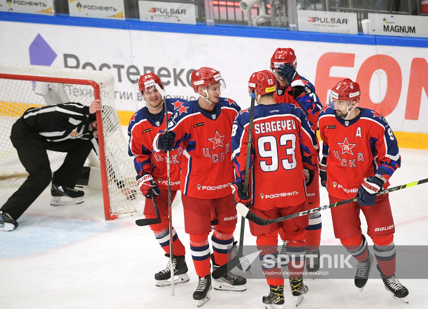 Russia Ice Hockey CSKA - Barys