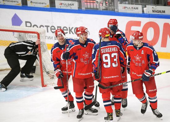 Russia Ice Hockey CSKA - Barys