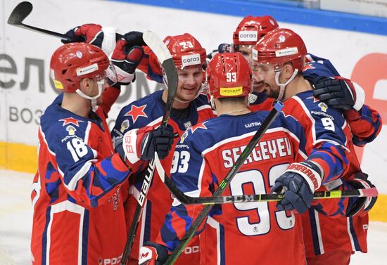 Russia Ice Hockey CSKA - Barys