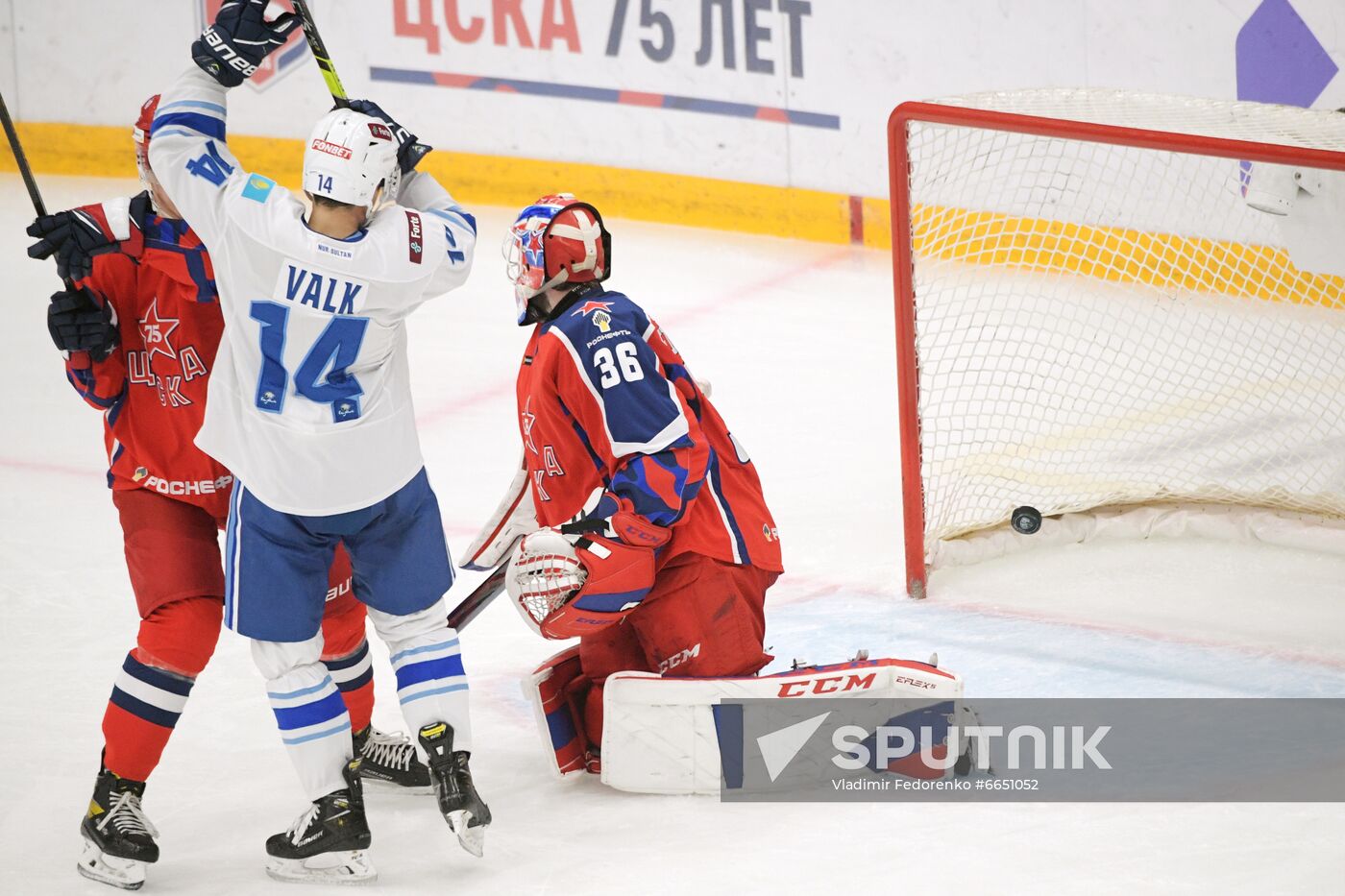 Russia Ice Hockey CSKA - Barys